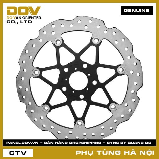 MÃ PHỤ TÙNG : 45220MKPDQ1 ĐĨA PHANH TRƯỚC TRÁI — 45220MKPDQ1