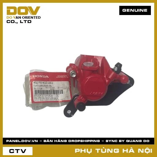 MÃ PHỤ TÙNG : 45250K57A61 CỤM NGÀM PHANH DẦU — 45250K57A61