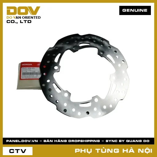 MÃ PHỤ TÙNG : 45251K56V51 ĐĨA PHANH TRƯỚC — 45251K56V51
