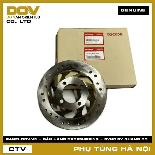 MÃ PHỤ TÙNG : 45251KPH951 ĐĨA PHANH TRƯỚC — 45251KPH951