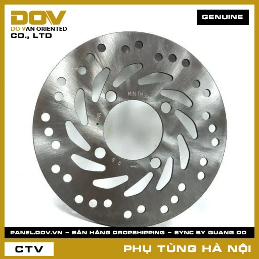 MÃ PHỤ TÙNG : 45351KVBS02 ĐĨA PHANH TRƯỚC TRÁI — 45351KVBS02