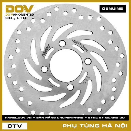 MÃ PHỤ TÙNG : 45351KVG901 ĐĨA PHANH TRƯỚC — 45351KVG901
