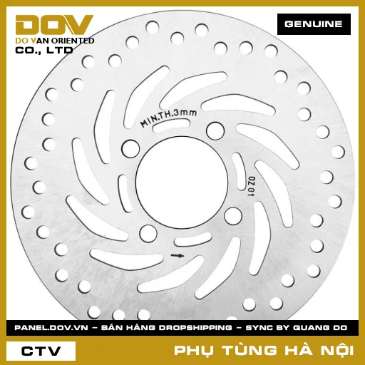 MÃ PHỤ TÙNG : 45351KZL931 ĐĨA PHANH TRƯỚC — 45351KZL931