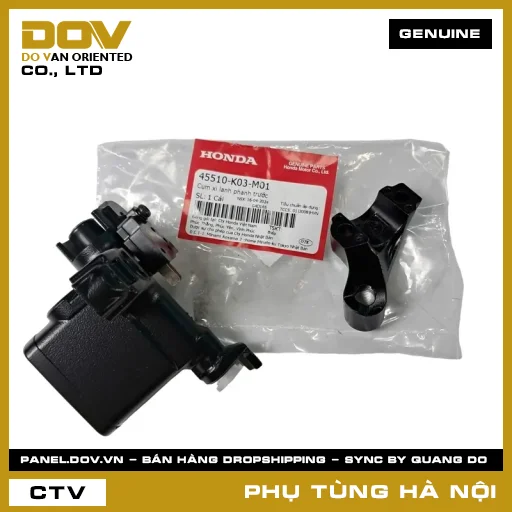 MÃ PHỤ TÙNG : 45510K03M01 CỤM XI LANH PHANH TRƯỚC — 45510K03M01