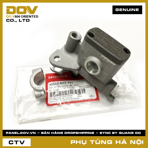 MÃ PHỤ TÙNG : 45510K03T41 CỤM XY LANH PHANH DẦU CHÍNH — 45510K03T41