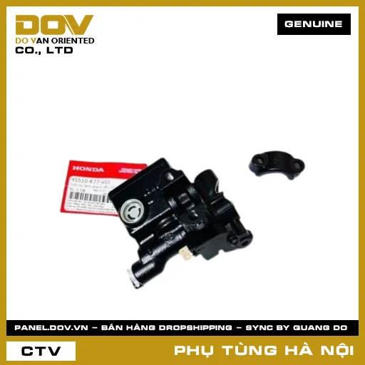 MÃ PHỤ TÙNG : 45510K77V01 CỤM XY LANH PHANH DẦU CHÍNH — 45510K77V01