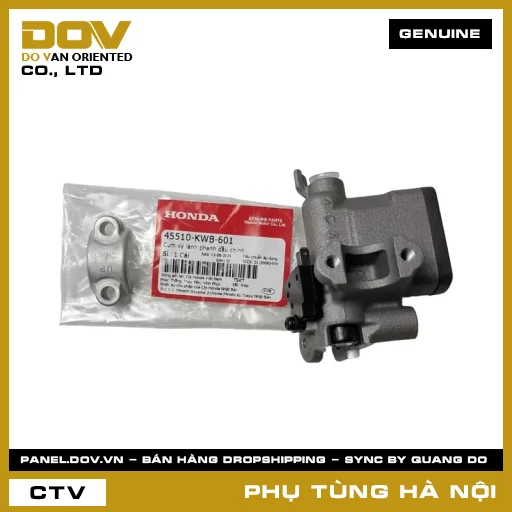 MÃ PHỤ TÙNG : 45510KWB601 CỤM XY LANH PHANH DẦU CHÍNH — 45510KWB601