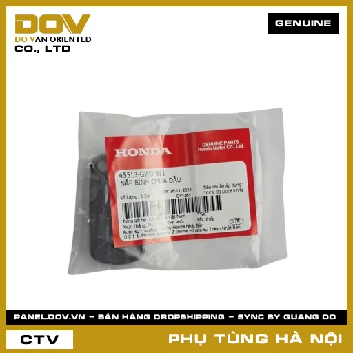 MÃ PHỤ TÙNG : 45513GW0911 NẮP BÌNH CHỨA DẦU — 45513GW0911