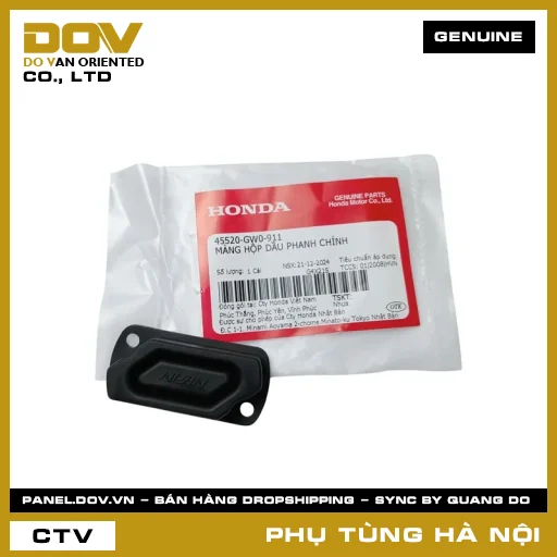 MÃ PHỤ TÙNG : 45520GW0911 MÀNG HỘP DẦU PHANH CHÍNH — 45520GW0911