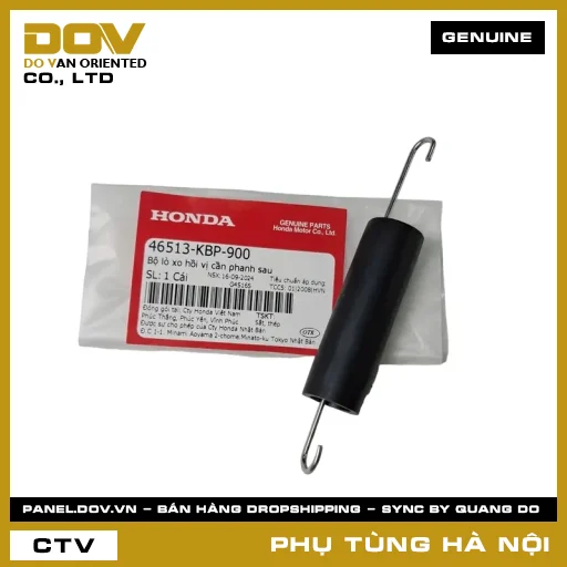 MÃ PHỤ TÙNG : 46513KBP900 BỘ LÒ XO HỒI VỊ CẦN PHANH SAU — 46513KBP900