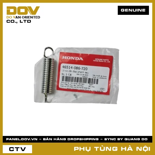 MÃ PHỤ TÙNG : 46514086720 LÒ XO CẦN ĐẠP PHANH SAU — 46514086720