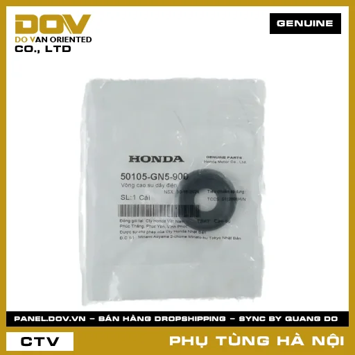 MÃ PHỤ TÙNG : 50105GN5900 VÒNG CAO SU DÂY ĐIỆN — 50105GN5900