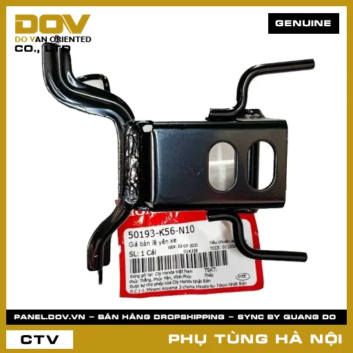 MÃ PHỤ TÙNG : 50193K56N10 GIÁ BẢN LỀ YÊN XE — 50193K56N10