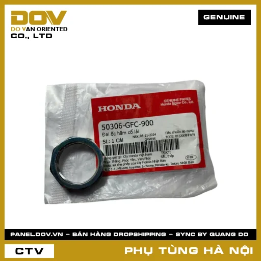 MÃ PHỤ TÙNG : 50306GFC900 ĐAI ỐC HÃM CỔ LÁI — 50306GFC900