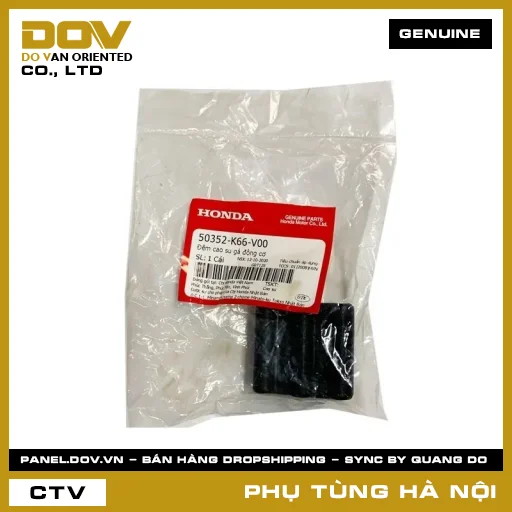 MÃ PHỤ TÙNG : 50352K66V00 ĐỆM CAO SU GÁ ĐỘNG CƠ — 50352K66V00