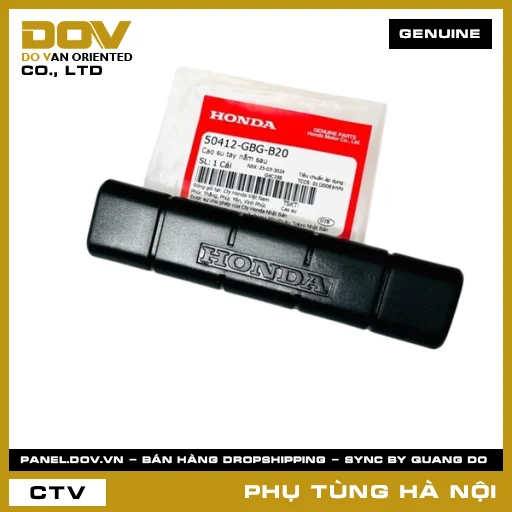 MÃ PHỤ TÙNG : 50412GBGB20 CAO SU TAY NẮM SAU — 50412GBGB20