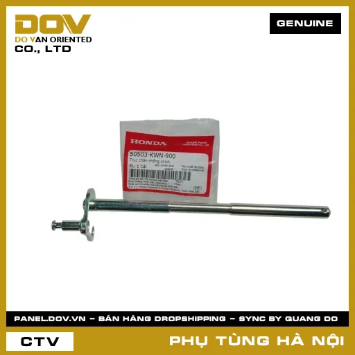 MÃ PHỤ TÙNG : 50503KWN900 TRỤC CHÂN CHỐNG CHÍNH — 50503KWN900