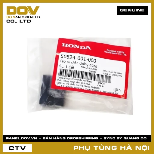MÃ PHỤ TÙNG : 50524001000 CAO SU CHÂN CHỐNG ĐỨNG — 50524001000