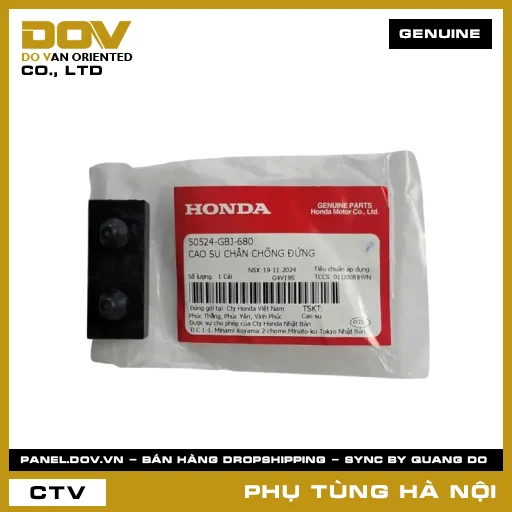 MÃ PHỤ TÙNG : 50524GBJ680 CAO SU CHÂN CHỐNG ĐỨNG — 50524GBJ680