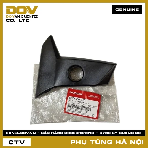 MÃ PHỤ TÙNG : 50606KVR600 TẤM BẢO VỆ GIÁ ĐỂ CHÂN SAU PHẢ — 50606KVR600