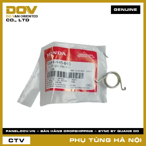 MÃ PHỤ TÙNG : 50644445840 LÒ XO HỒI GÁC CHÂN TRÁI — 50644445840