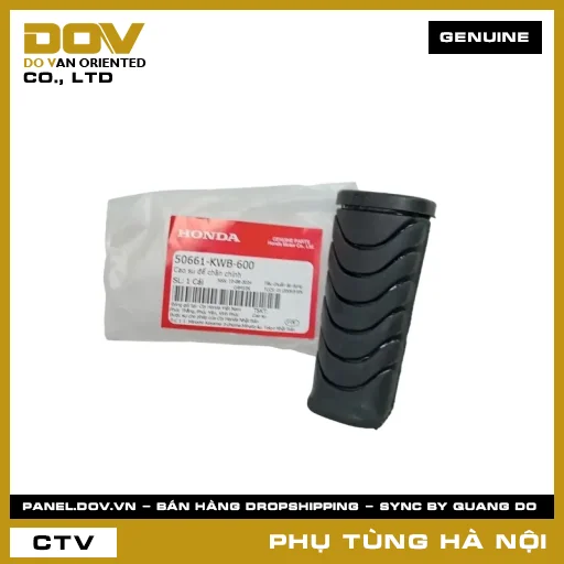 MÃ PHỤ TÙNG : 50661KWB600 CAO SU ĐỂ CHÂN CHÍNH — 50661KWB600