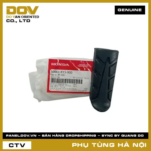 MÃ PHỤ TÙNG : 50661KYJ900 CAO SU ĐỂ CHÂN — 50661KYJ900