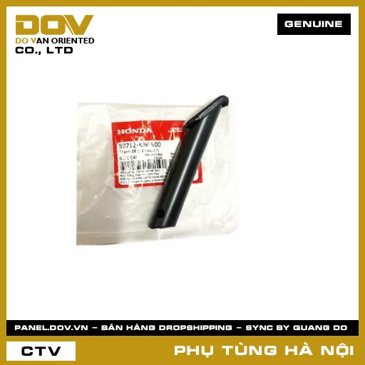 MÃ PHỤ TÙNG : 50712KBP900 THANH ĐỂ CHÂN SAU TRÁI — 50712KBP900