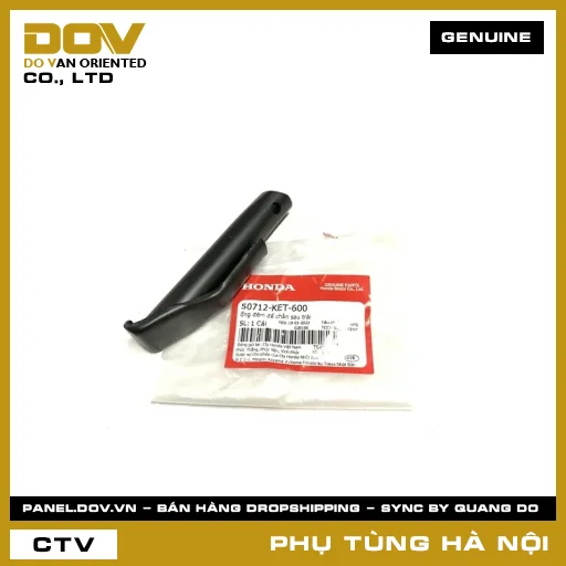 MÃ PHỤ TÙNG : 50712KET600 ỐNG ĐỆM ĐỂ CHÂN SAU TRÁI — 50712KET600