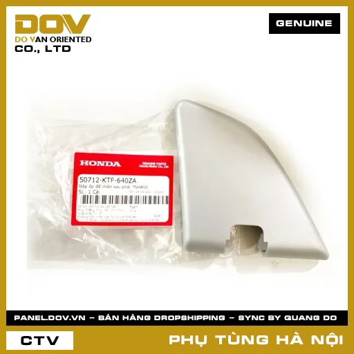 MÃ PHỤ TÙNG : 50712KTF640ZA NẮP ỐP ĐỂ CHÂN SAU PHẢI *NHA60 — 50712KTF640ZA