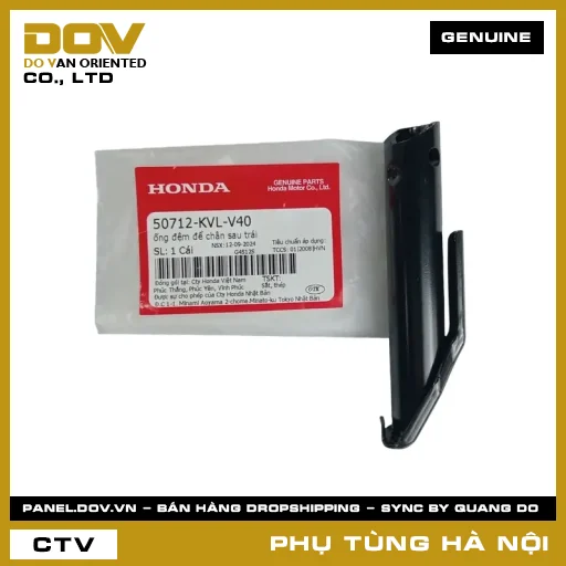MÃ PHỤ TÙNG : 50712KVLV40 ỐNG ĐỆM ĐỂ CHÂN SAU TRÁI — 50712KVLV40