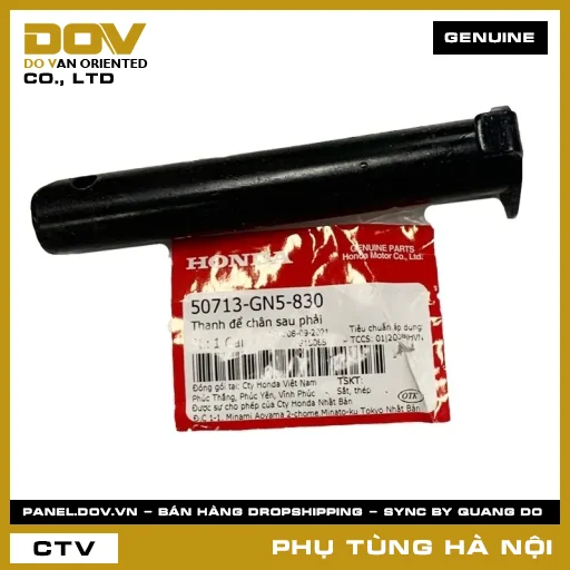 MÃ PHỤ TÙNG : 50713GN5830 THANH ĐỂ CHÂN SAU PHẢI — 50713GN5830