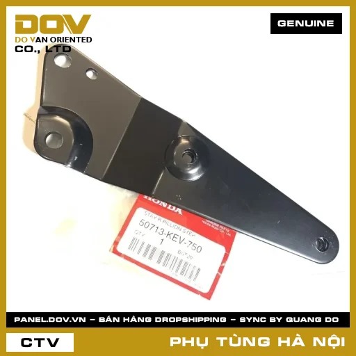 MÃ PHỤ TÙNG : 50713KEV750 TẤM BẮT GIÁ ĐỂ CHÂN SAU PHẢI — 50713KEV750