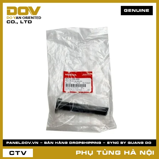 MÃ PHỤ TÙNG : 50713KRS690 THANH ĐỂ CHÂN SAU BÊN PHẢI — 50713KRS690