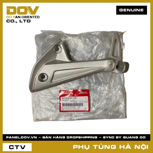 MÃ PHỤ TÙNG : 50716KVGV40 CỤM BẮT ĐỂ CHÂN TRÁI — 50716KVGV40