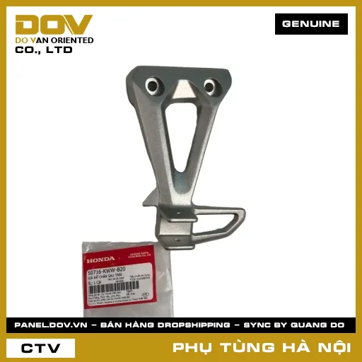 MÃ PHỤ TÙNG : 50716KWWB20 GIÁ ĐỂ CHÂN SAU TRÁI — 50716KWWB20