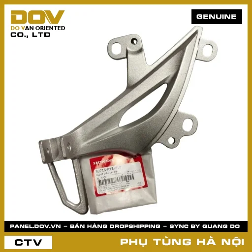 MÃ PHỤ TÙNG : 50716KYZV10 GIÁ ĐỂ CHÂN SAU TRÁI — 50716KYZV10