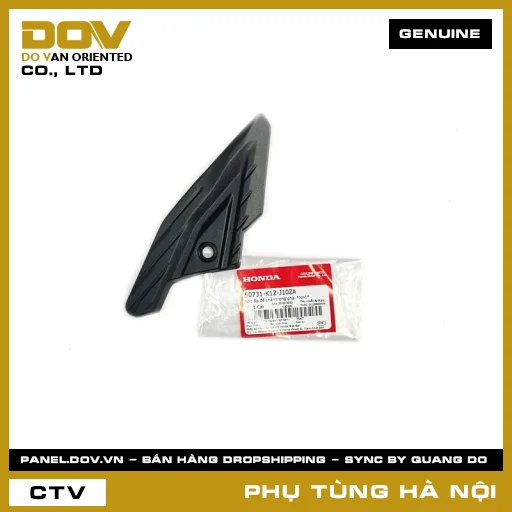 MÃ PHỤ TÙNG : 50731K1ZJ10ZA NẮP ỐP ĐỂ CHÂN TRONG PHẢI *NH1* — 50731K1ZJ10ZA