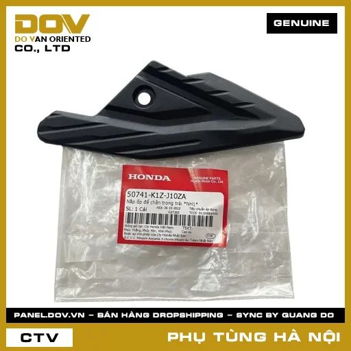 MÃ PHỤ TÙNG : 50741K1ZJ10ZA NẮP ỐP ĐỂ CHÂN TRONG TRÁI *NH1* — 50741K1ZJ10ZA