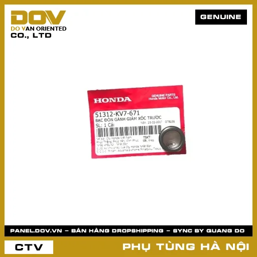 MÃ PHỤ TÙNG : 51312KV7671 BẠC THANH XOẮN TREO ĐỘNG ĐÔNG — 51312KV7671