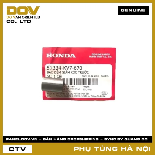 MÃ PHỤ TÙNG : 51334KV7670 BẠC THANH XOẮN TREO ĐỘNG ĐÔNG — 51334KV7670