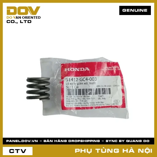 MÃ PHỤ TÙNG : 51412GC4003 LÒ XO TY GIẢM XÓC TRƯỚC — 51412GC4003