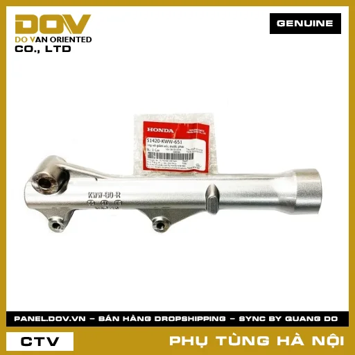 MÃ PHỤ TÙNG : 51420KWW651 ỐNG VỎ GIẢM XÓC TRƯỚC PHẢI — 51420KWW651