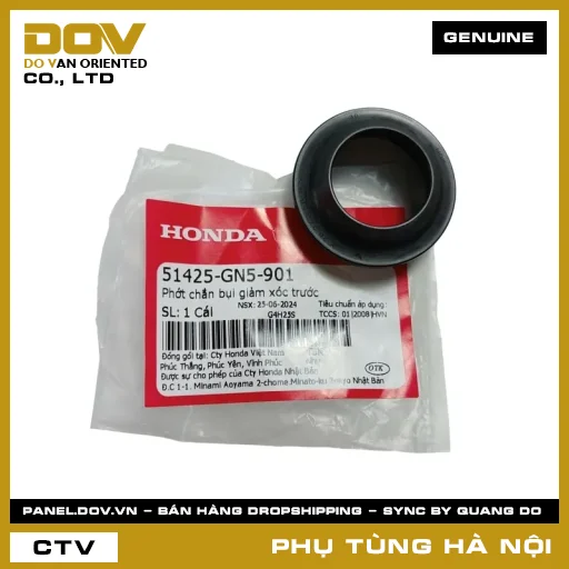 MÃ PHỤ TÙNG : 51425GN5901 PHỚT CHẮN BỤI GIẢM XÓC TRƯỚC — 51425GN5901