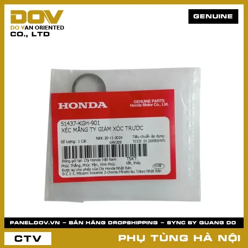 MÃ PHỤ TÙNG : 51437KGH901 XÉC MĂNG TY GIẢM XÓC TRƯỚC — 51437KGH901