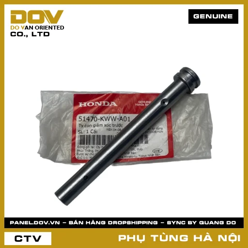 MÃ PHỤ TÙNG : 51470KWWA01 TY CON GIẢM XÓC TRƯỚC — 51470KWWA01