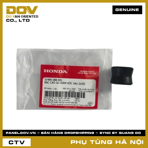 MÃ PHỤ TÙNG : 52485088901 BẠC CAO SU GIẢM XÓC SAU DƯỚI — 52485088901