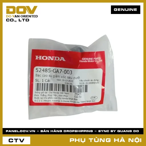 MÃ PHỤ TÙNG : 52485GA7003 BẠC CAO SU GIẢM XÓC SAU DƯỚI — 52485GA7003