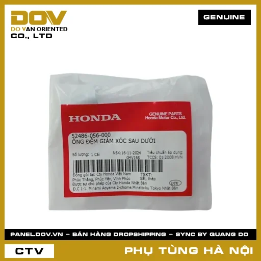MÃ PHỤ TÙNG : 52486056000 ỐNG ĐỆM GIẢM XÓC SAU DƯỚI — 52486056000