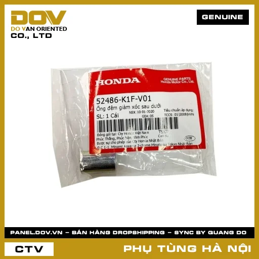MÃ PHỤ TÙNG : 52486K1FV01 ỐNG ĐỆM GIẢM XÓC SAU DƯỚI — 52486K1FV01